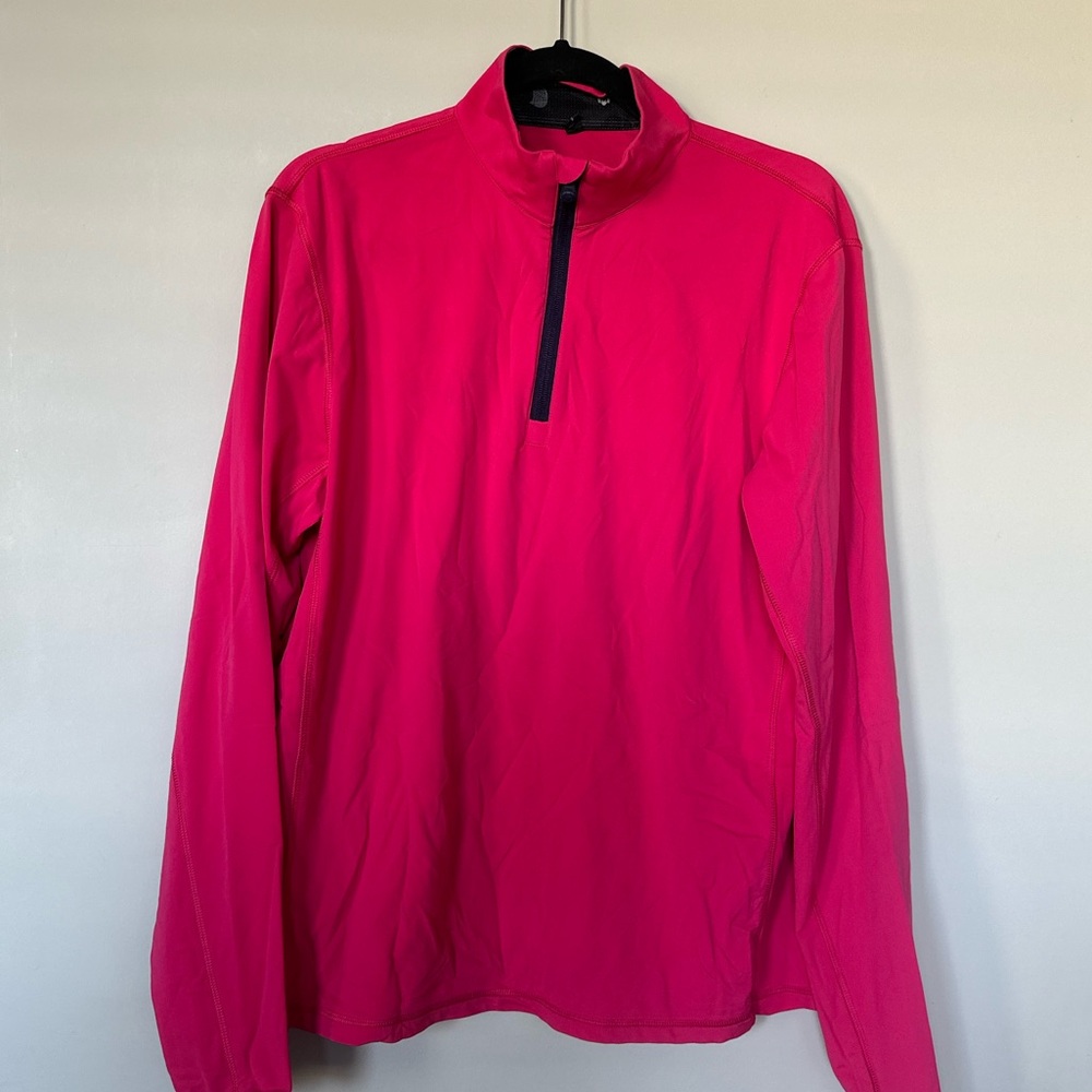 Worn 2x | Greyson Men’s Tate Mock-neck Golf quarter Zip | Size M